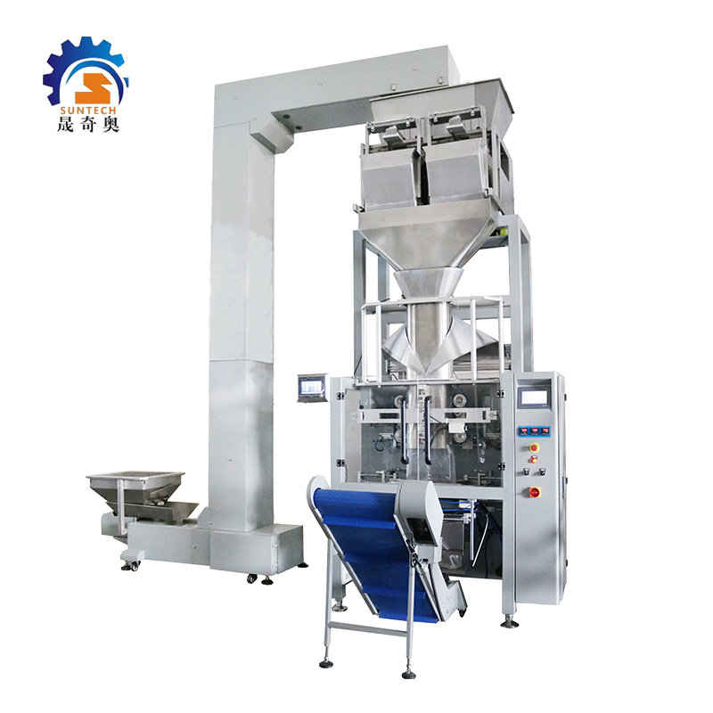 420-520-720 Particle packaging machine + 2-4 head linear weigher