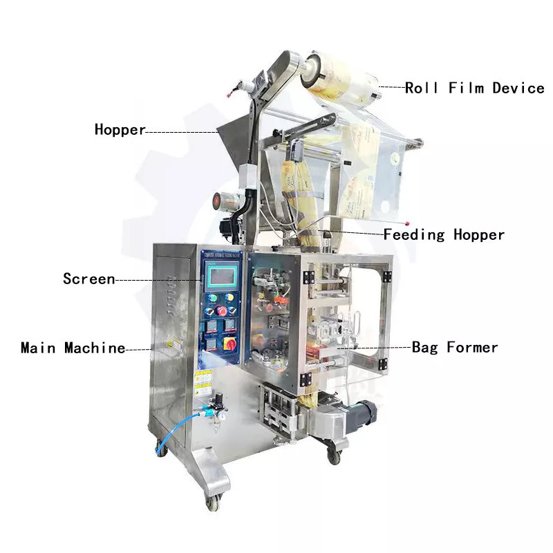 tomatoes ketchup packing machine