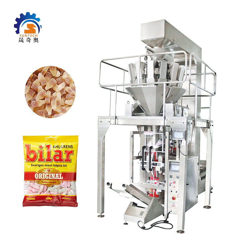 Automatic Small Candy Crisps Bonbon Round Hole Bag Packing Machine