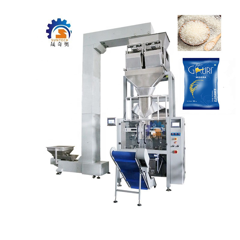 Full automatic big bag 1kg 5kg 10kg 15 kg Rice Fertilizer Sugar Granule Wood Pellet Packing Machine