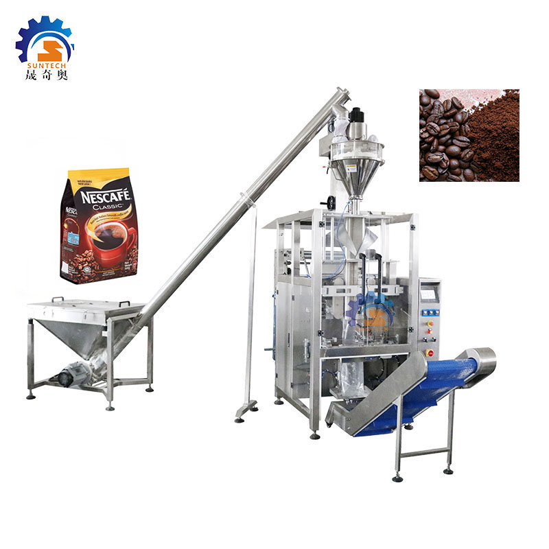 Automatic vertical filling 250g 500g 1kg  coffee powder packing machine