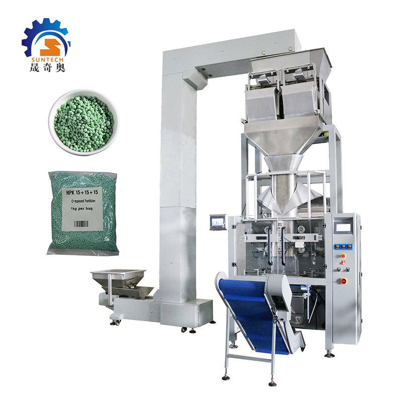Automatic 20L 25L 30L Special Compound Fertilizer For Growing Vegetables Pillow Bag Packing Machine