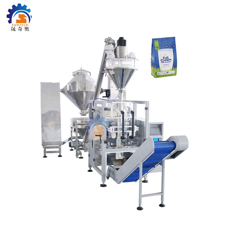 1kg 2kg 5kg Automatic Auger Sachets Chili Milk Coffee Food Powder Packing Machine