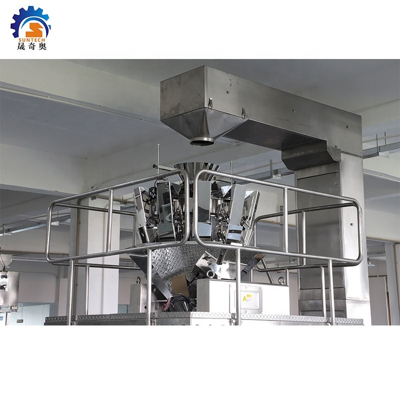 stand up bag chips coffee bean packing machine