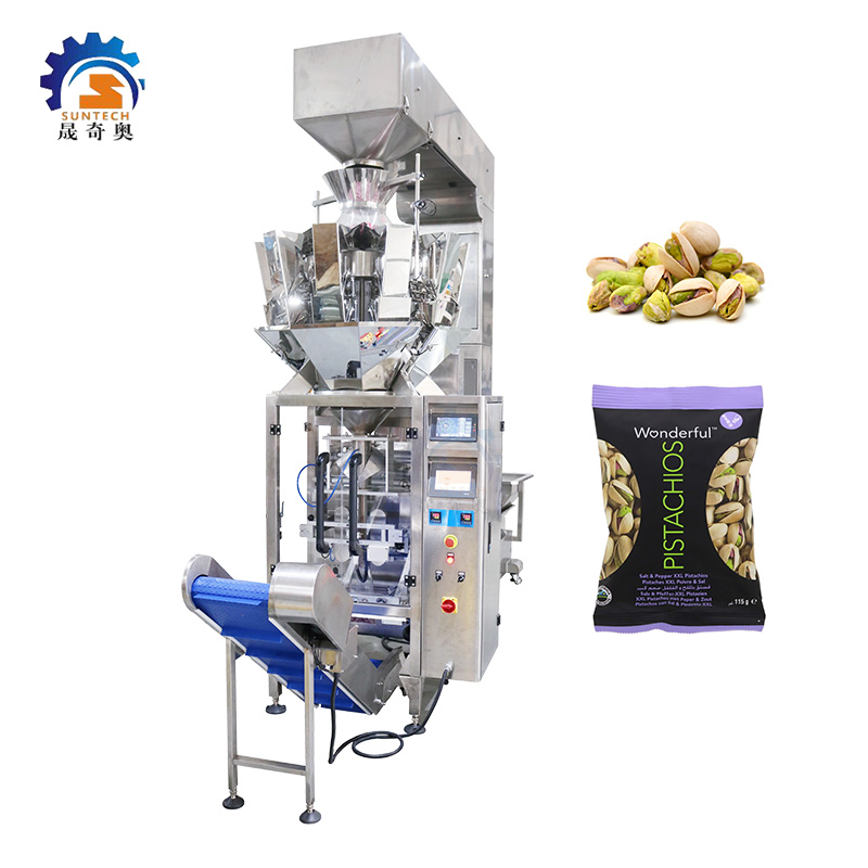 SUN-520W Snack Food Pistachio Cashew Macadamia Almond Nuts Packing Machine