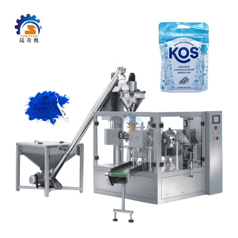 Automatic flour maize corn powder veterinary chemical powder premade bag packing machine
