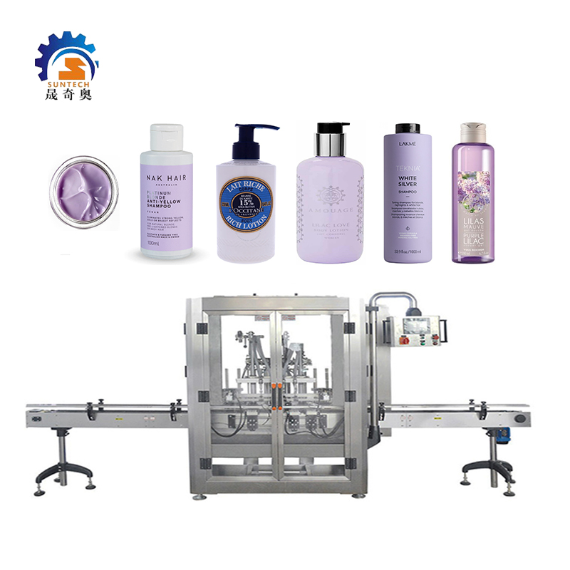 Durable Liquid Bottle 400ml Anti-yellow Shampoo Moisturising Lotion Shower Gel Filling Machine