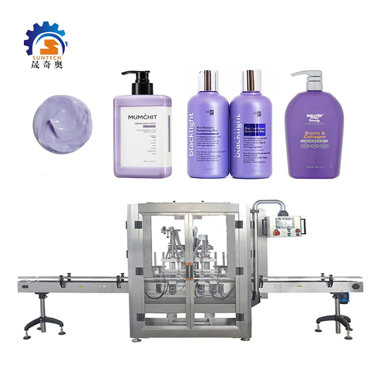 Multifunctional Liquid Machine Bottle Biotin Collagen Shampoo Tube Filling Packing Machine