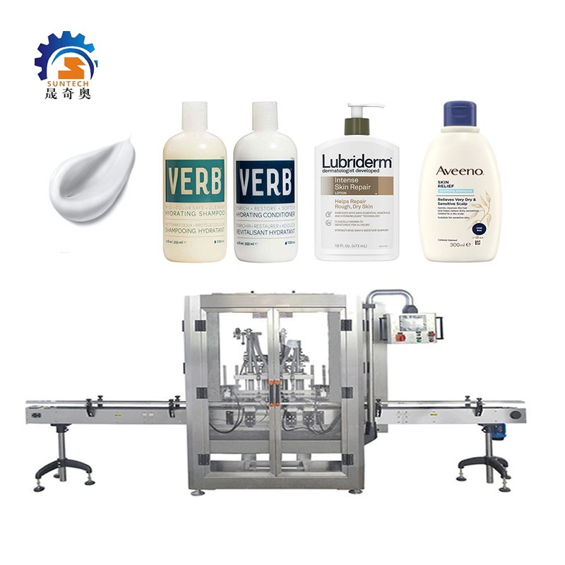 Automatic Liquid Hydrating Conditioner Shampoo Intense Skin Repair Bottle Packing Machine