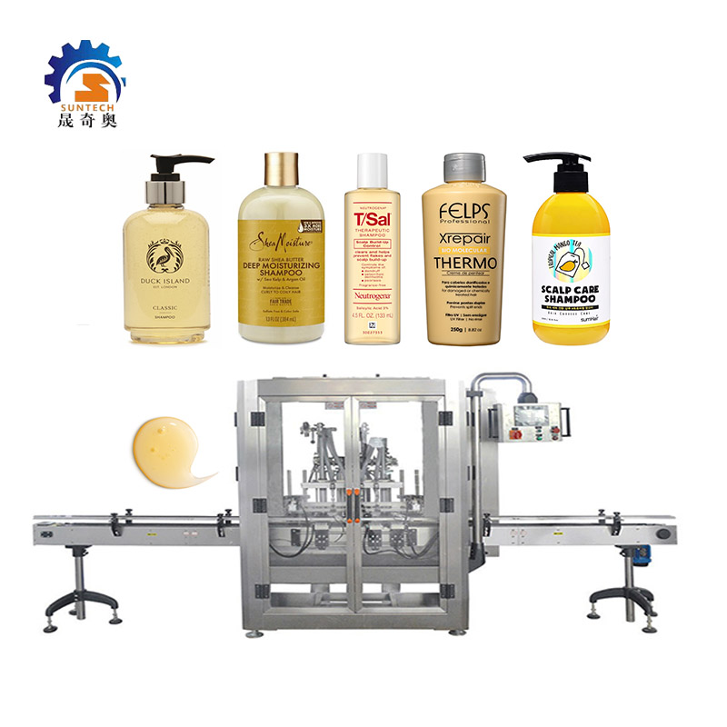 Stainless Steel Liquid Machine Body Scalp Care Shampoo Health Cleaning Bottle Packing Machine