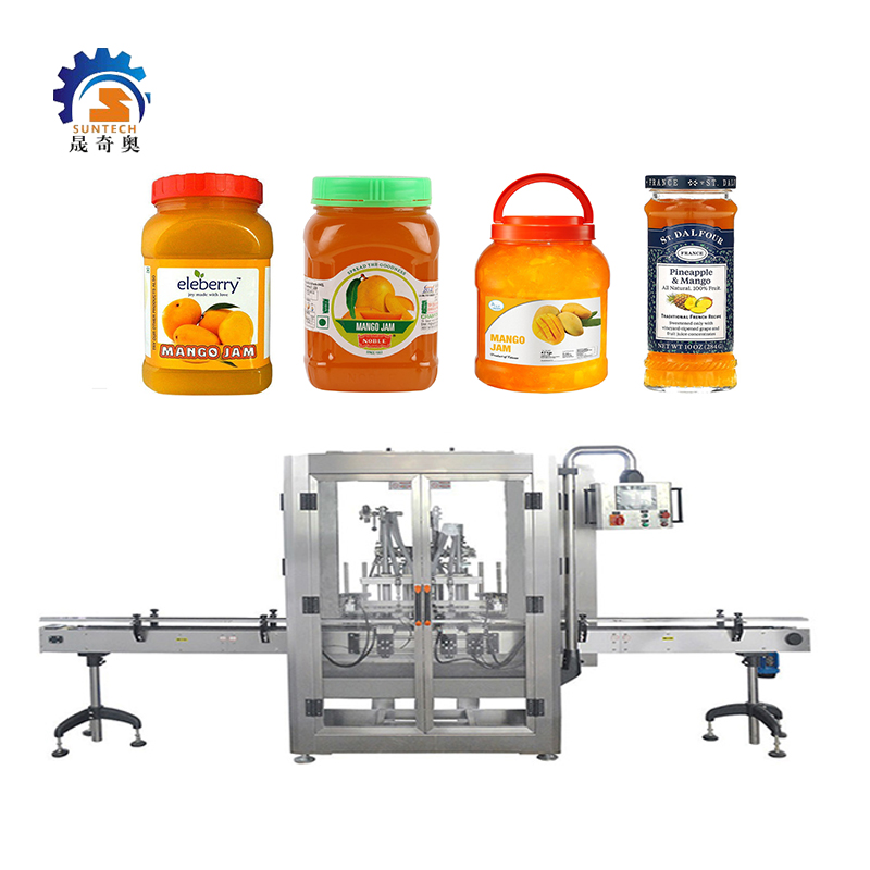 1L 2L Stable Working Tropical Fruits Mango Jam Sweet Juice Bottle Liquid Labeling Machine