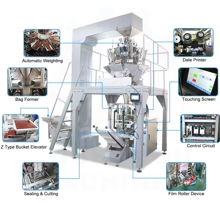 quad bag packing machine