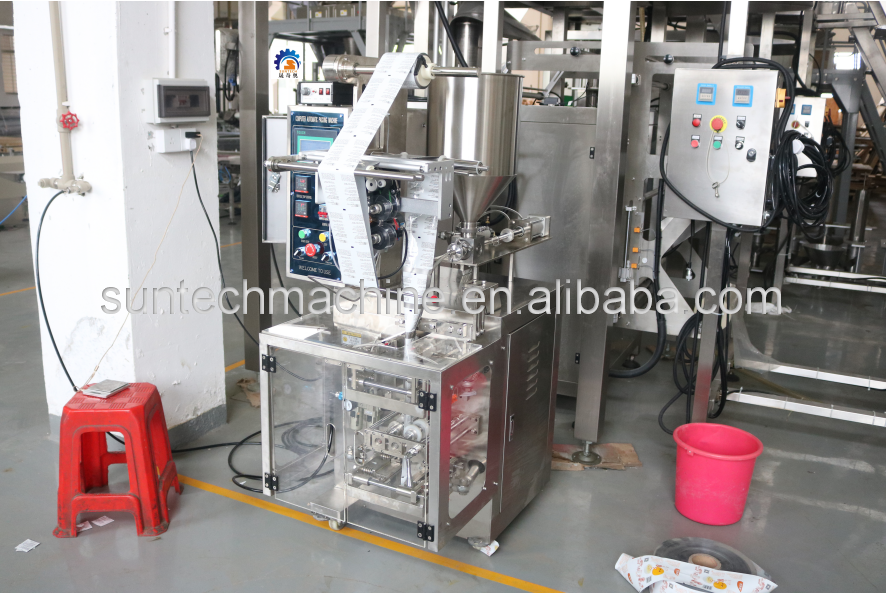 suntech packaging machine is in operation