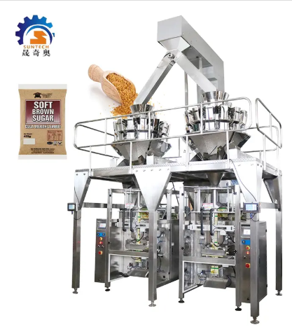 granular pillow bag pinto beans vffs packing machine-suntech