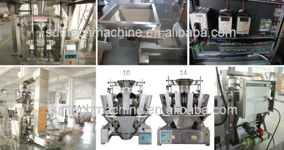 production process of automatic biscuit packaging machine-suntech