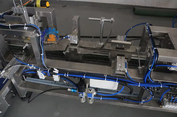 powder packaging machine is working-suntech